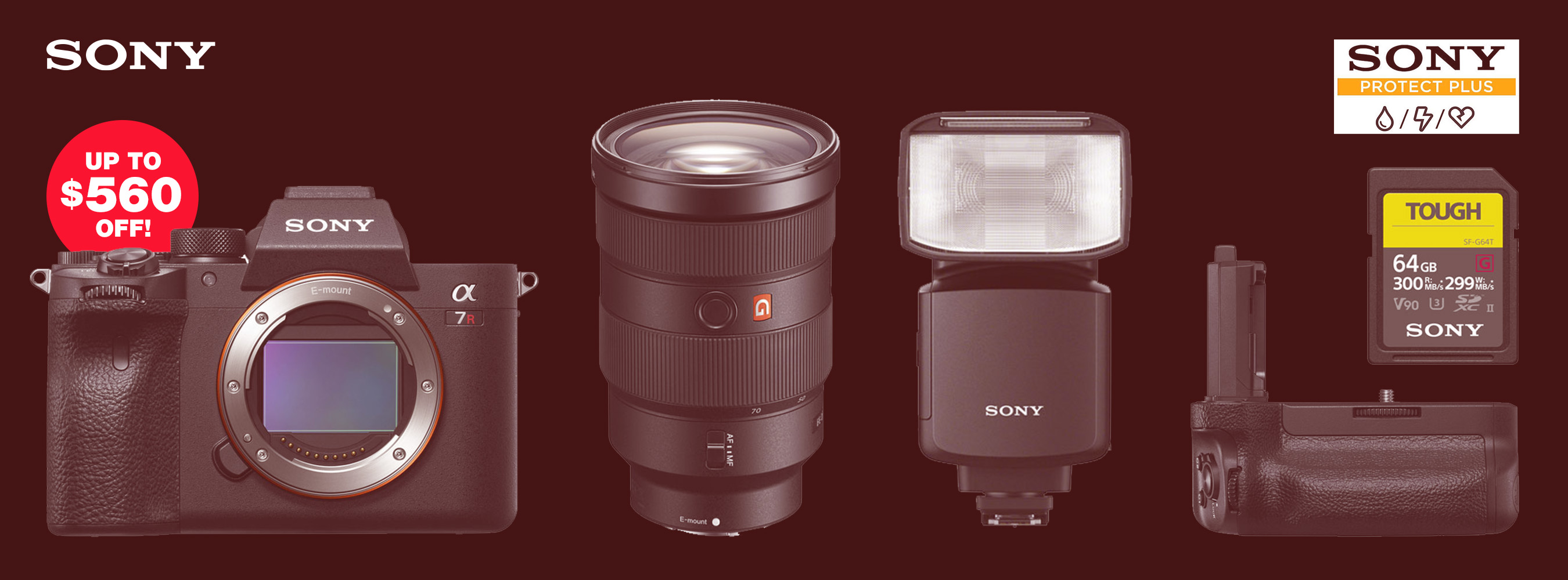 Save BIG on Sony Camera,
<br>
Lens, & Accessory Bundles!