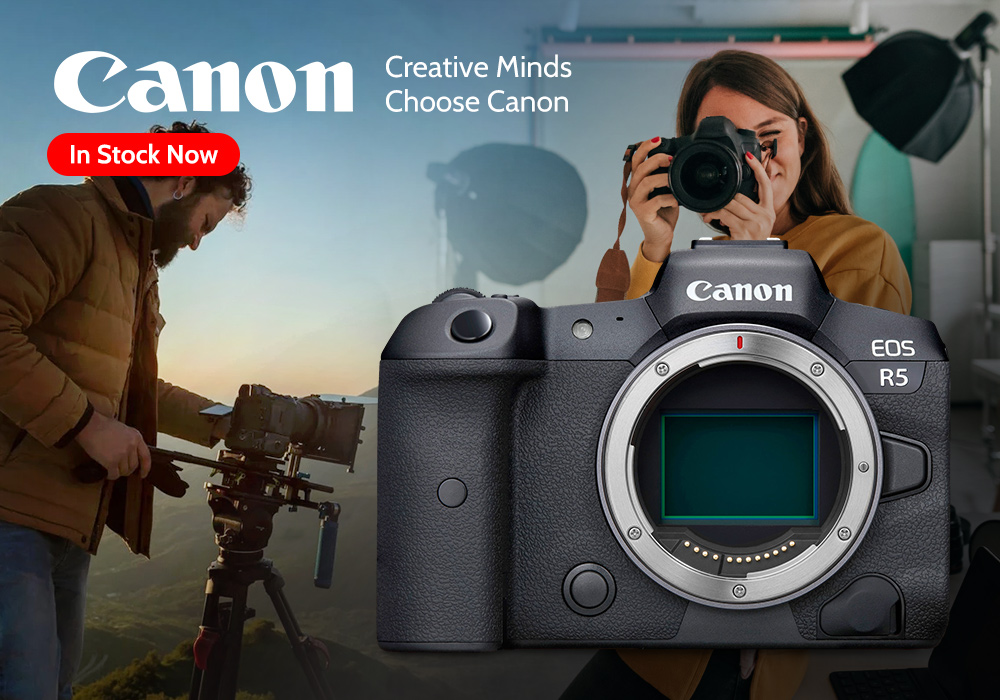 The Canon EOS R5 Mirrorless Camera