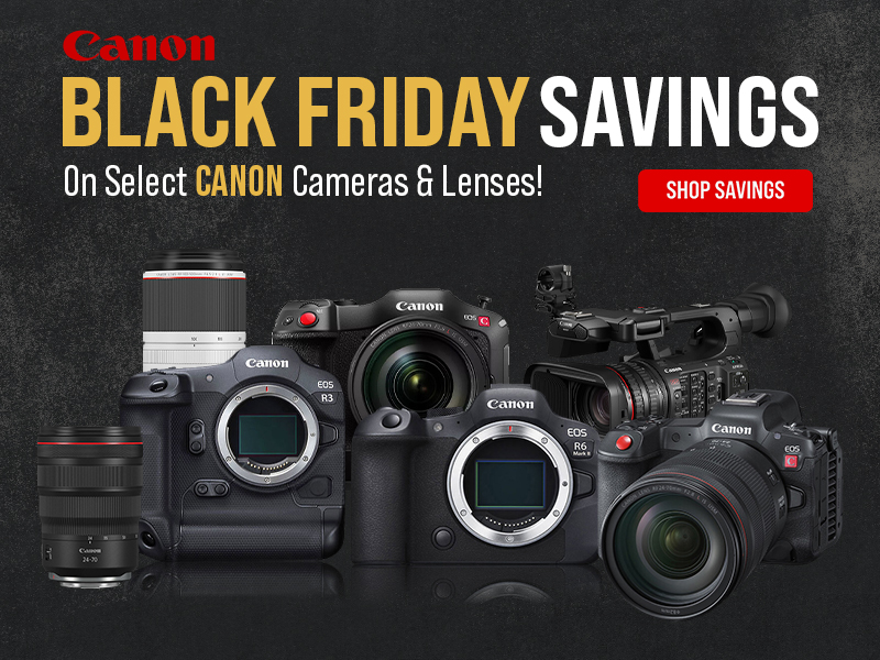 Black Friday Canon Savings