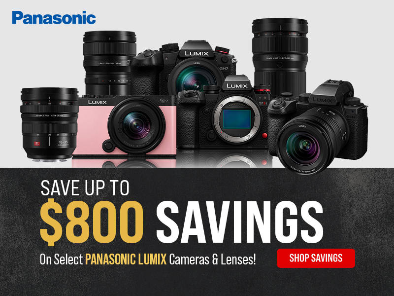 Black Friday Panasonic Savings