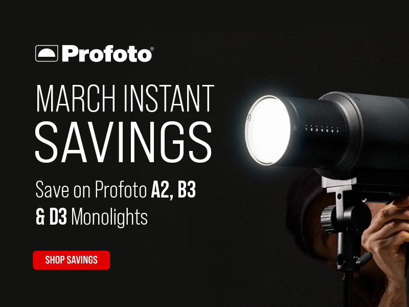 Profoto March instant Savings