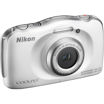 COOLPIX W100 Digital Camera (White)