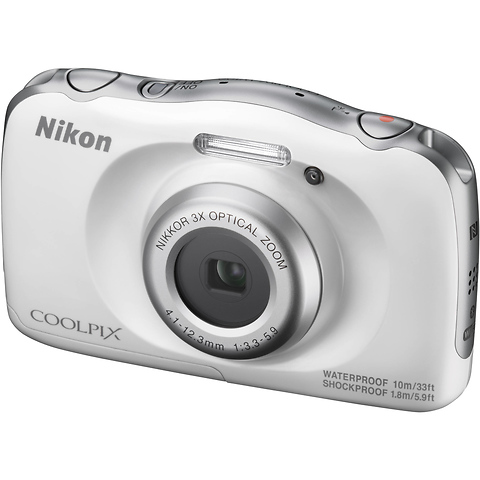 COOLPIX W100 Digital Camera (White) Image 2