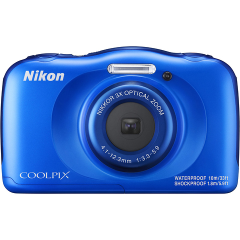 COOLPIX W100 Digital Camera (Blue) Image 0