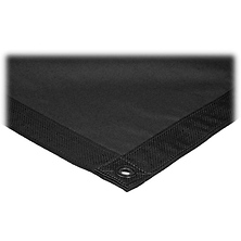 6' x 6' Black Solid Duvetyne Image 0