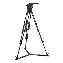 Vision 100 2-Stage Aluminium Tripod System with Dolly Image 0