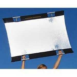 Sun-Bounce Mini 3 x 4' Kit With Frame, Silver/White Fabric and Bag Image 0