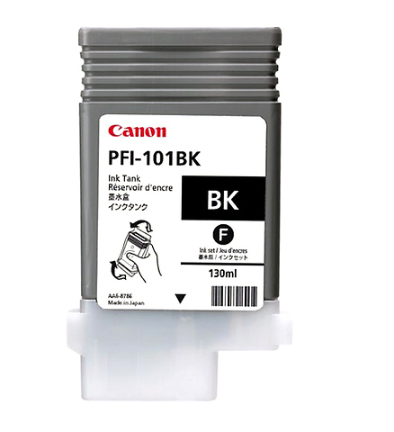 PFI-101BK Black Ink Cartridge Image 0