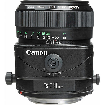 Telephoto Tilt Shift TS-E 90mm f/2.8 Manual Focus Lens for EOS