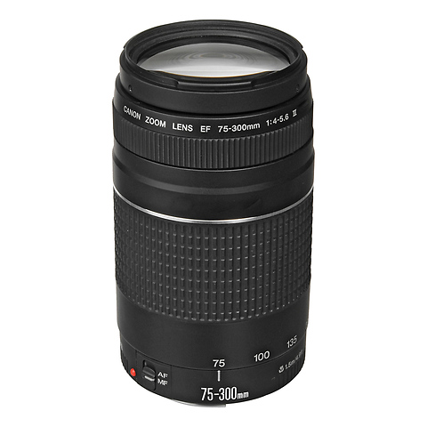 EF 75-300mm f/4.0-5.6 III Autofocus Lens (Open Box) Image 0