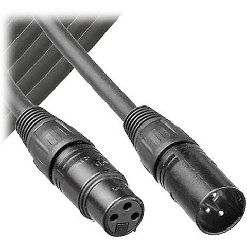 AT831410 3-pin XLR Male to 3-pin XLR Female Balanced Cable - 10 ft Image 0