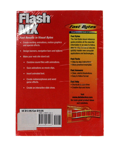 Flash MX (Fast Bytes: Visual Reference) - Paperback Image 1