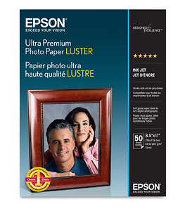 Ultra Premium Photo Paper Luster 8.5x11in. - 50 sheets