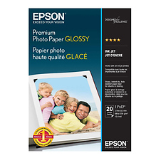 Premium Photo Paper Glossy, 8 x 10in - 20 sheets Image 0