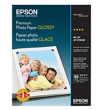 Premium Photo Paper Glossy, 8.5 X 11 in. - 50 Sheets Image 0