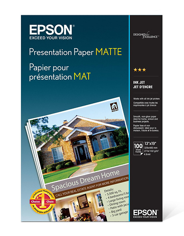 Presentation Paper Matte, 11 x 17in. - 100 sheets Image 0