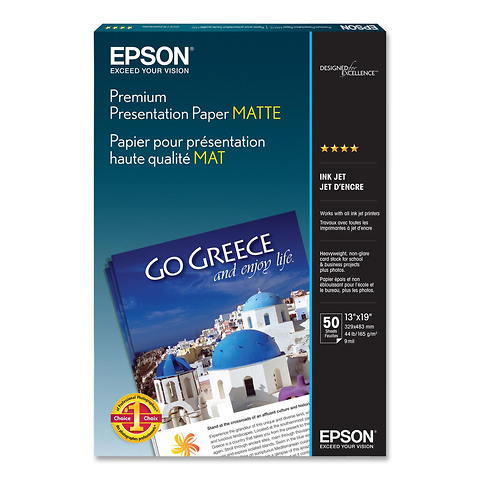 Premium Presentation Paper Matte - 13x19 - 50 sheets Image 0