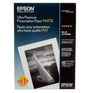 Enhanced Matte Paper for Inkjet 11.7 x 16.5in. (A3) - 50 Sheets