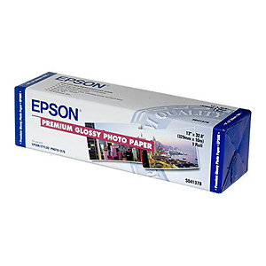Premium Glossy Photo Ink Jet Paper 13 ft. x 32.8 in. Roll