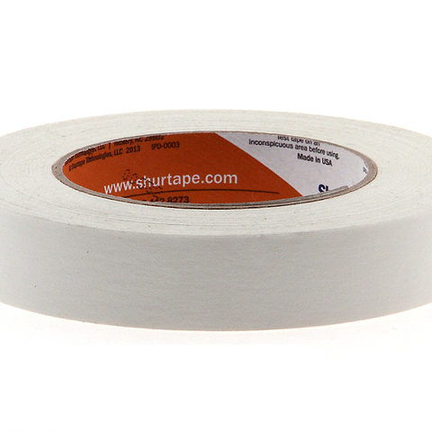 P-724 Paper Permacel, 1in  Tape - White Image 1