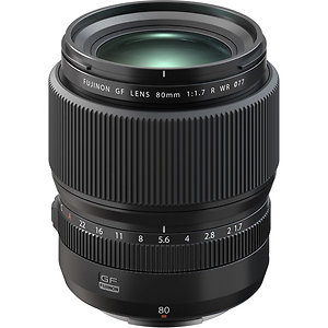 GF 80mm f/1.7 R WR Lens