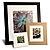 Metro 11 x 14 Seamless Composite Wood Board Frame Matted for 8 x 10 (Black)