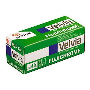 RVP 120 Fujichrome Velvia 50 Pro Color Slide (Transparency) Film