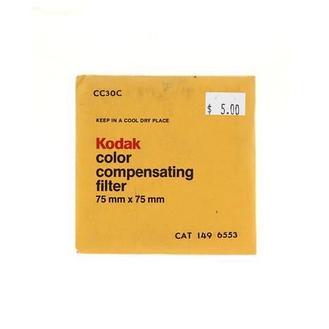 75mm CC30C Cyan Color Compensation Wratten Gel Filter Image 0