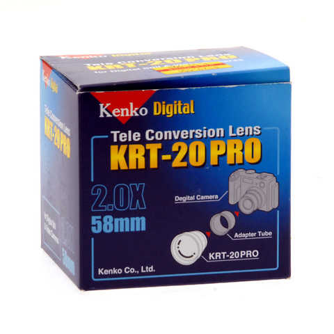 KRT-20 PRO 58mm 2x Telephoto Converter Lens Image 0