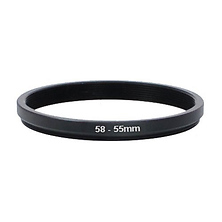 58mm-55mm Step Down Ring Image 0