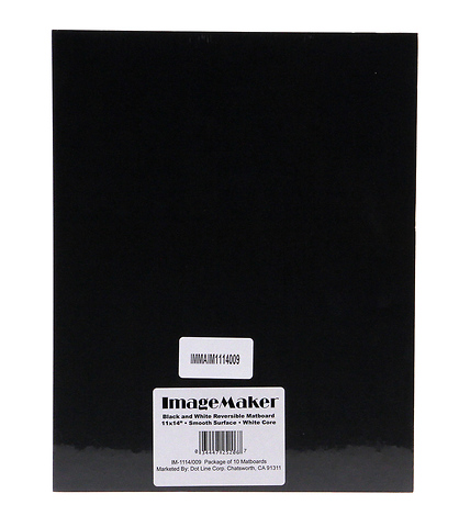 11 x 14 Black and White Reversible Matboard - 10 pack Image 0