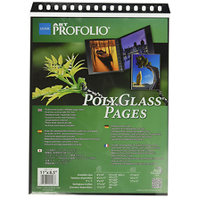 PolyGlass Pages Refill Horizontal Sheets 8.5 x 11 in. 10 Pcs Per Pack Image 0