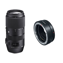 100-400mm f/5-6.3 DG OS HSM Contemporary Lens for Canon EF with Canon Mount Adapter EF-EOS R Image 0