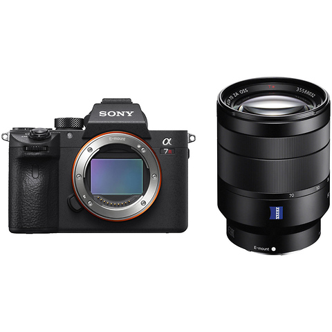 Alpha a7R III Mirrorless Digital Camera with Vario-Tessar T* FE 24-70mm f/4 ZA OSS Lens Image 0