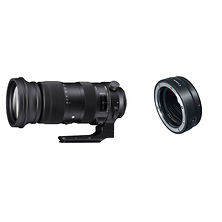 60-600mm f/4.5-6.3 DG OS HSM Sports Lens for Canon EF with Canon Mount Adapter EF-EOS R Image 0