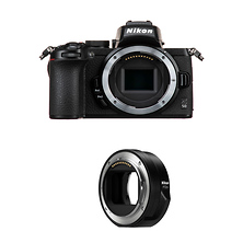 Z 50 Mirrorless Digital Camera Body with FTZ II Mount Adapter Image 0