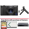 ZV-1 Digital Camera (Black) with Sony Vloggers Accessory Kit (ACC-VC1) Thumbnail 0
