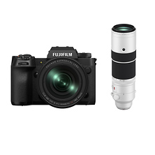 X-H2 Mirrorless Digital Camera with XF 16-80mm Lens and XF 150-600mm f/5.6-8 R LM OIS WR Lens Image 0
