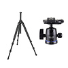 700DX Pro Tripod Legs (Black) and PBH-535AS Ball Head with 6507 Quick Release Plate Thumbnail 0