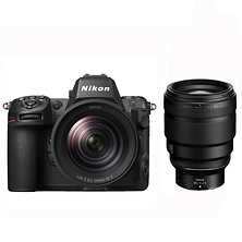 Z 8 Mirrorless Digital Camera with 24-120mm f/4 Lens and NIKKOR Z 85mm f/1.2 S Lens Image 0