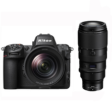 Z 8 Mirrorless Digital Camera with 24-120mm f/4 Lens and NIKKOR Z 100-400mm f/4.5-5.6 VR S Lens Image 0