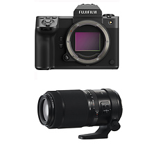 GFX 100 II Medium Format Mirrorless Camera Body with GF 100-200mm f/5.6 R LM OIS WR Lens Image 0