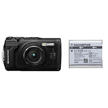 Tough TG-7 Digital Camera (Black) with LI-92B Rechargeable Lithium-Ion Battery Image 0