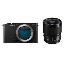 Lumix DC-S9 Mirrorless Digital Camera Body (Jet Black) with Lumix S 50mm f/1.8 Lens Image 0