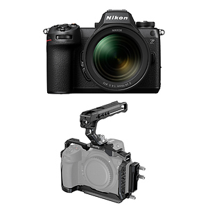 Z6III Mirrorless Digital Camera with 24-70mm f/4 S Lens and SmallRig Cage Kit