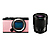 Lumix DC-S9 Mirrorless Digital Camera Body (Sakura Pink) with Lumix S 50mm f/1.8 Lens