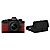 Z fc Mirrorless Digital Camera with 16-50mm Lens (Crimson Red) and GL X Nikon Splash Crossbody Bag (Black)