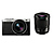 Lumix DC-S9 Mirrorless Digital Camera with 18-40mm Lens (Black/Silver) and Lumix S 50mm f/1.8 Lens
