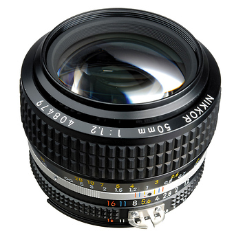 50mm f/1.2 AIS Manual Focus Lens