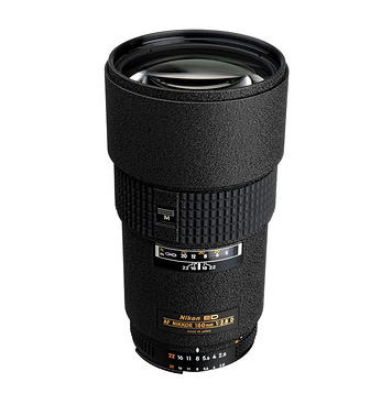 Nikkor 180mm f/2.8D AF ED-IF Autofocus Lens